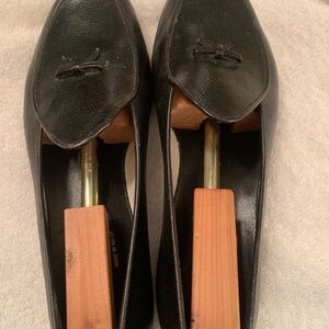 Belgian Shoes, lizard pattern